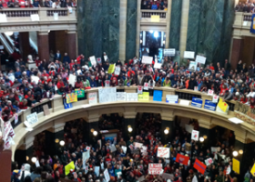 Judge Strikes Down Wisconsin Anti-Union Law As Unconstitutional
