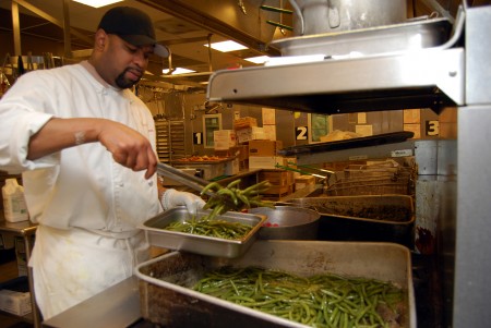 The restaurant insdustry is one of the larget employers of minimum wage workers in the U.S.