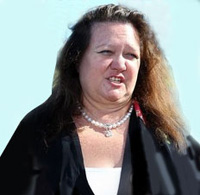 Gina Rinehart, world's most wealthy woman, hates working people.