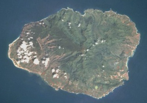 Kauai from space